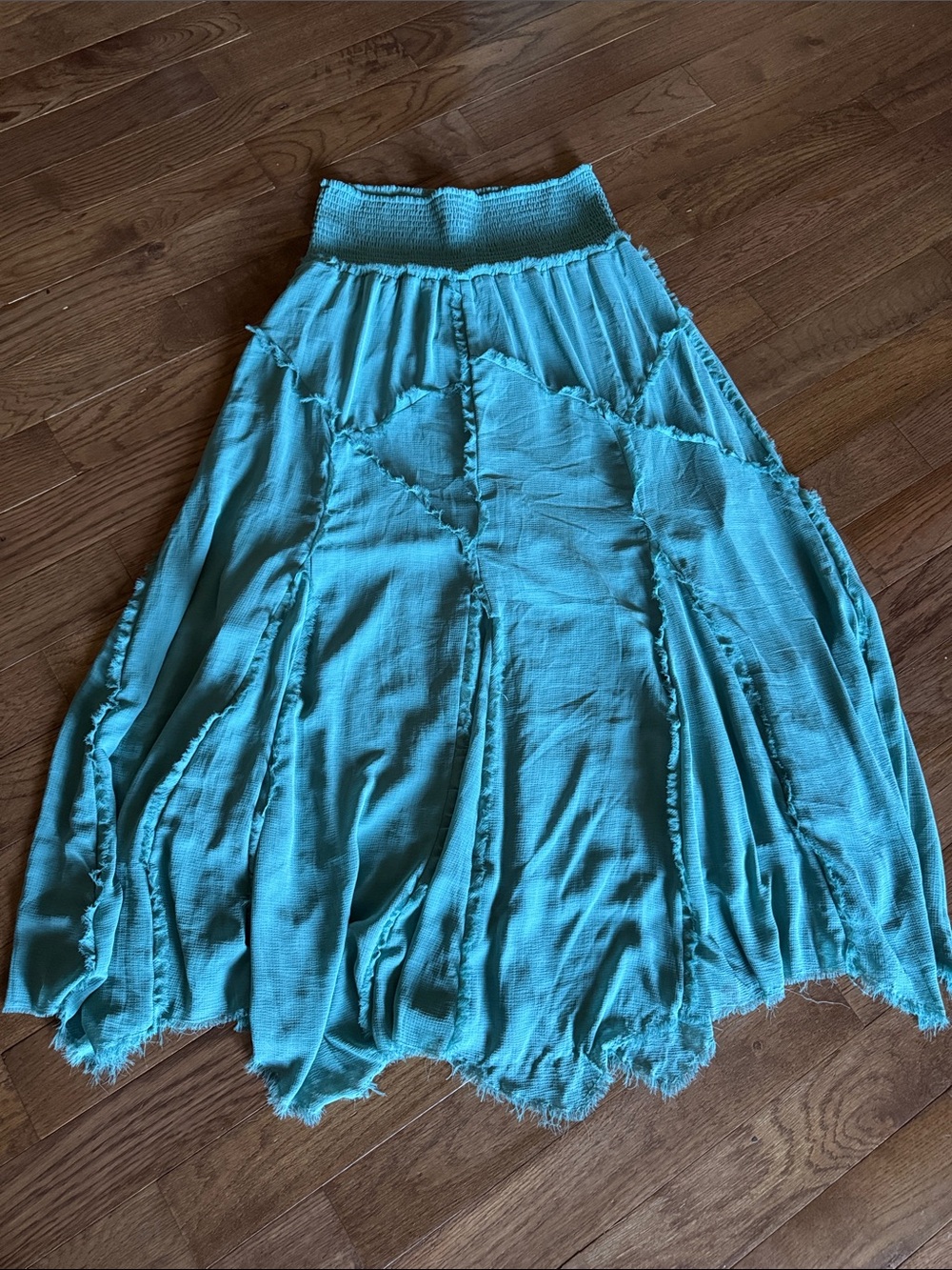 Free People Ocean Blue Georgina Convertible Skirt